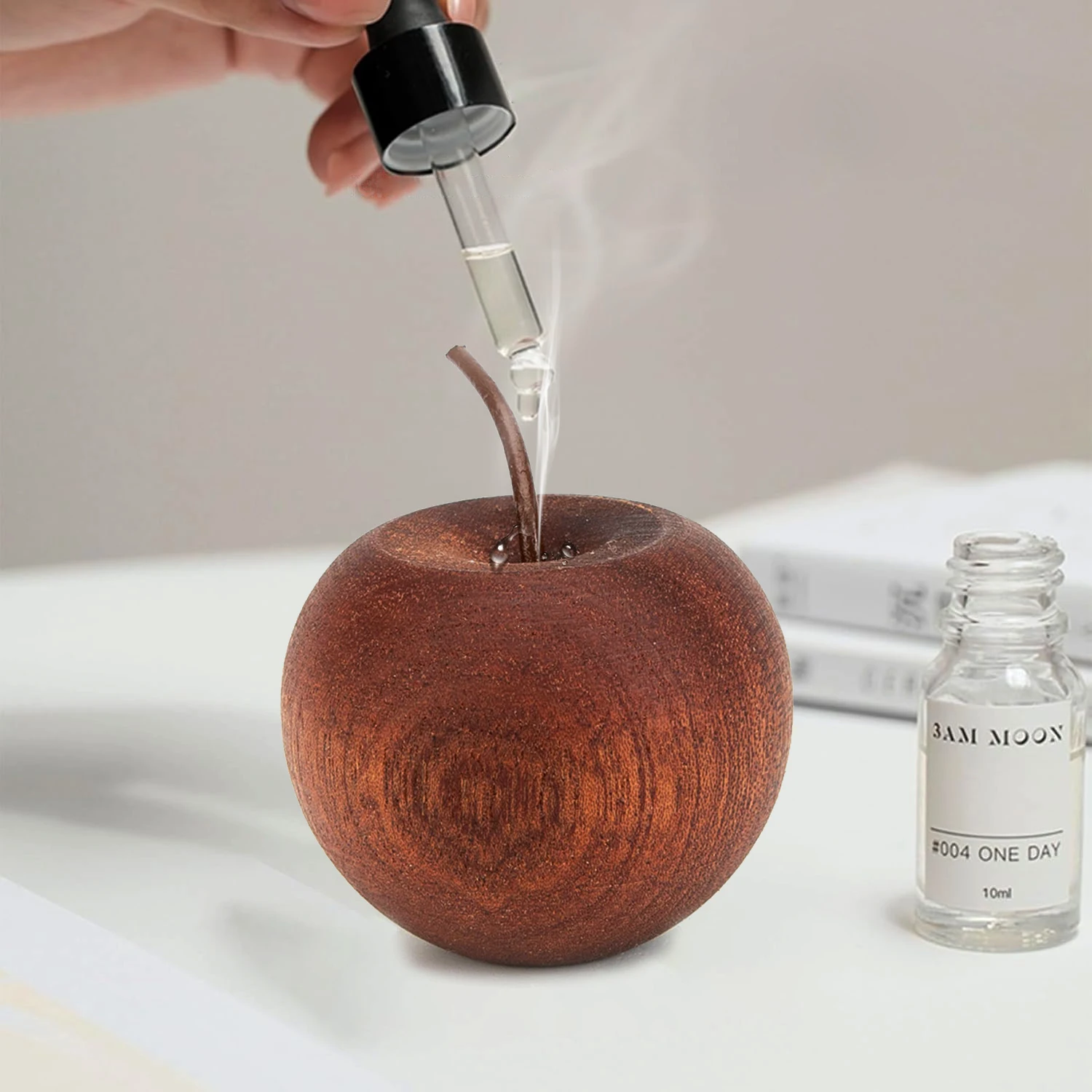 Minimalist Wood Perfume Diffuser Aromatherapy Decor for Living Room Scented Ornament Lucky Gift Blessing Christmas Decor living