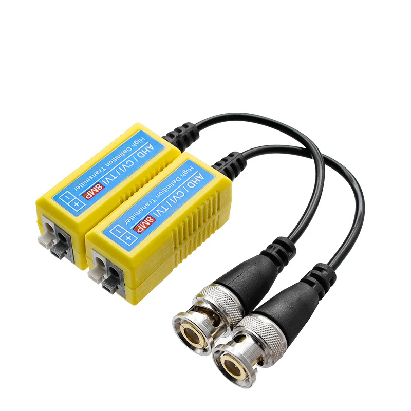 HD twisted pair transmitter ahd CVI TVI coaxial network HD monitoring BNC network cable video transmission