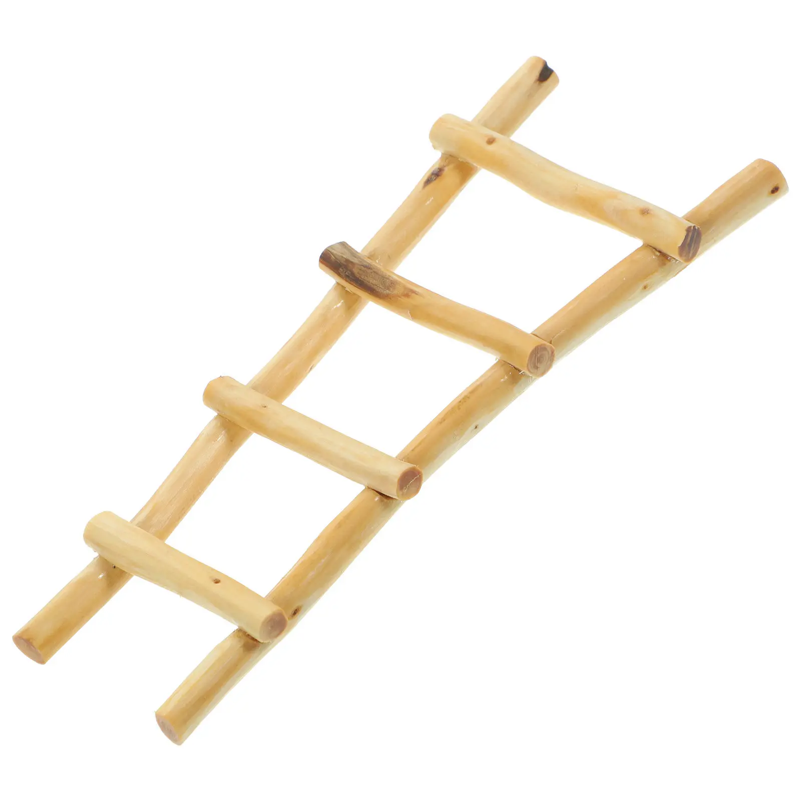 

Wood Miniature Ladder 1 12 Scale Decorative House Accessory Resistant Mini Furniture Ornament for Garden Scene