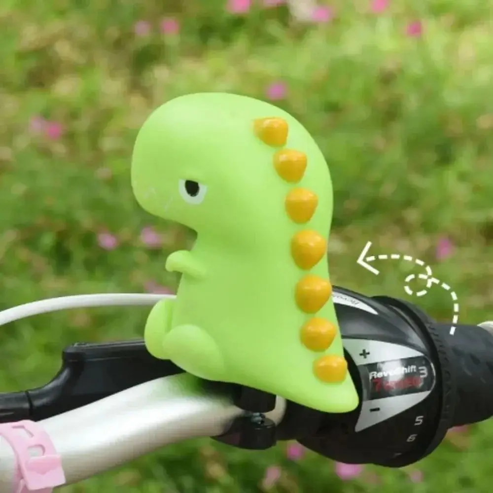 Panda Cartoon Bicycle Bell Bell Horn Super Loud Dinosaurs Bike Air Horn Lovely Easy To Install Frog Bicycle Horns Bicycle Safety