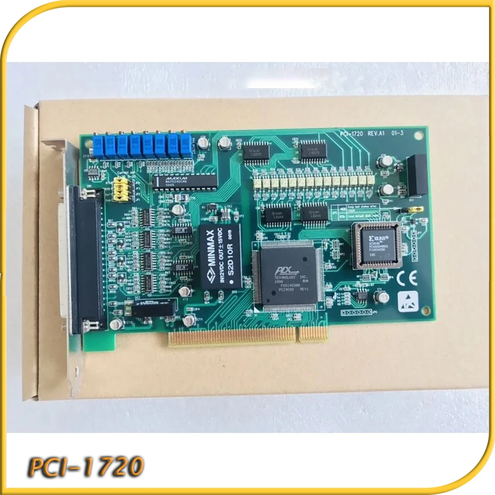 

PCI-1720 A1 4-канальная изолированная карта аналогового вывода, высокое качество, полностью протестирована, быстрая доставка