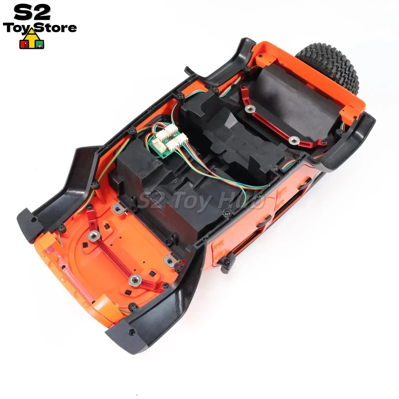 磁気リフティングボディポストセット高強度アルミ合金アップグレード改造部品-mn128-mn86-g500-rc-クローラートラック用