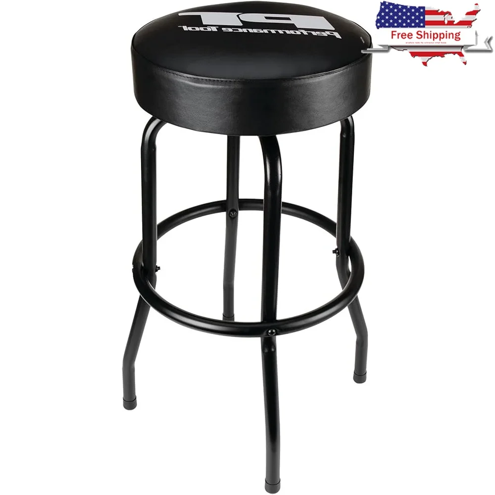 

Mechanic Garage Swivel Seat Stool 360 Degree Rotation Ergonomic Design Easy Clean Durable Heavy Duty Use