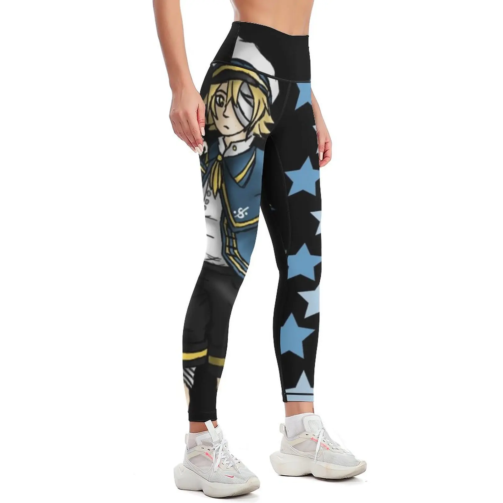 Vocaloid OLIVER-mallas push up para mujer, pantalones de Fitness, ropa de gimnasio