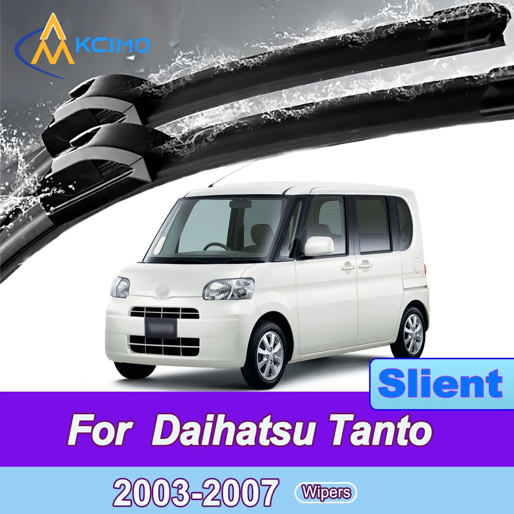 

Premium Silent Beam Wiper Blade For Daihatsu Tanto L350 2003-2007 OEM-Level Fit Windshield Rain Brush Accessories