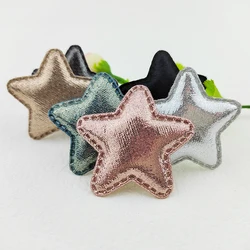 36Pcs 5CM Star Padded Appliques For Clothes Hat Sewing Supplies DIY Headwear Decor Patches