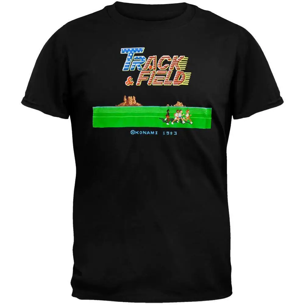 Nes 8 Bit T Shirt Track Field Konami Video Game 2Xl