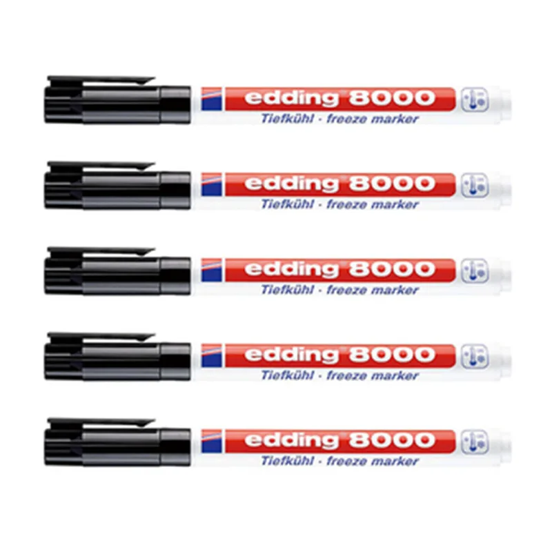 

1pcs Halogen Free Lab Paint Marker 1mm Fine Tip -25℃ Low Temperature Acid Alkali Resistant Freezer Permanent Marker Pen