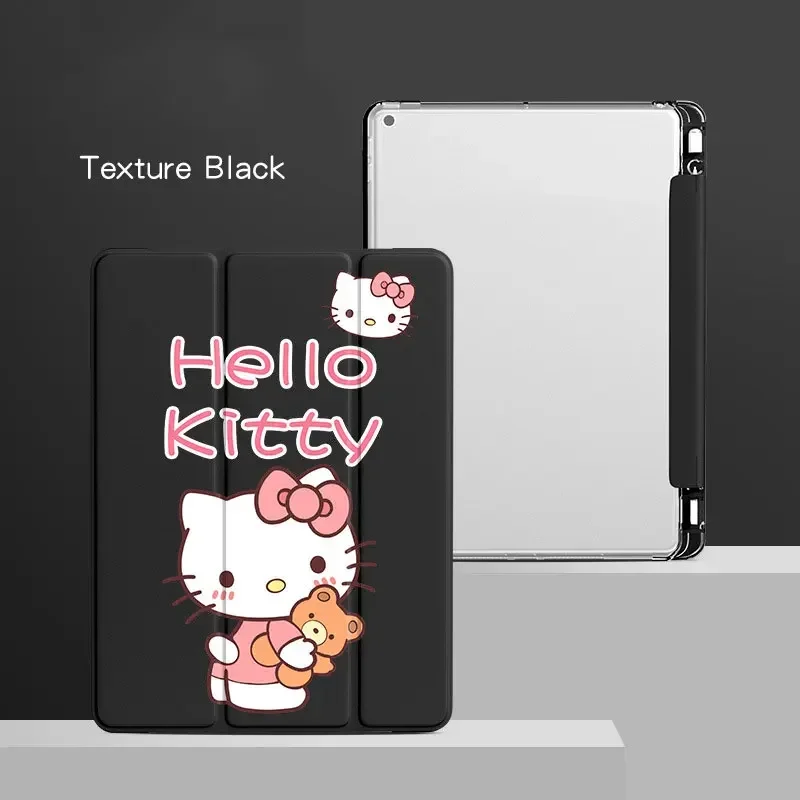 

Чехол Hello Kitty для Ipad 10-го поколения, чехол для iPad Pro 2024, 11 дюймов, 9/7/8, 9,7 дюйма, чехол для планшета Air4/5 Mini 6, со слотом для ручки