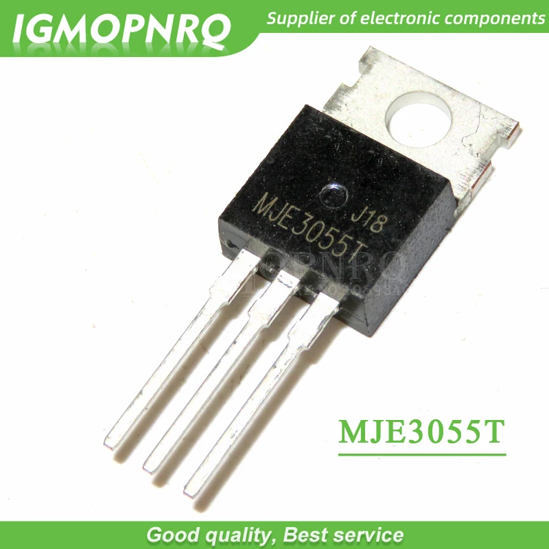 5Pair MJE3055T MJE2955T MJE3055 MJE2955 10A/70V PNP TO220 transistor 100% new original 5PCS+5PCS