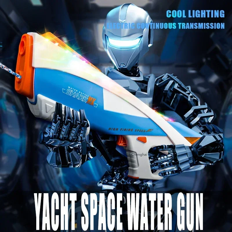 

Electric Water Guns For Adults Powerful Squirt Automatic Water Suction Water Blasters Summer Outdoor Beach Toy For Kids Gift