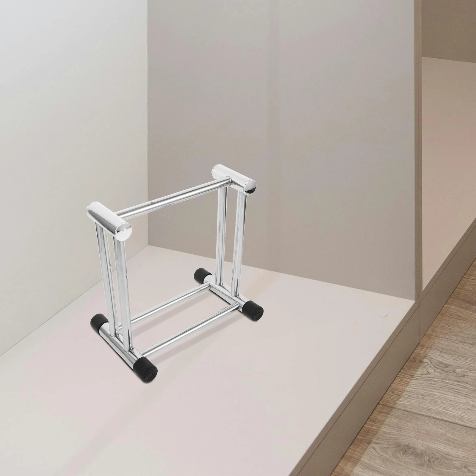 

Plastic Organizer Compact Space-Saving Clothes Rack Storage Stand For Home Closet Dorm Hanger Storage Rack Closet Organizer