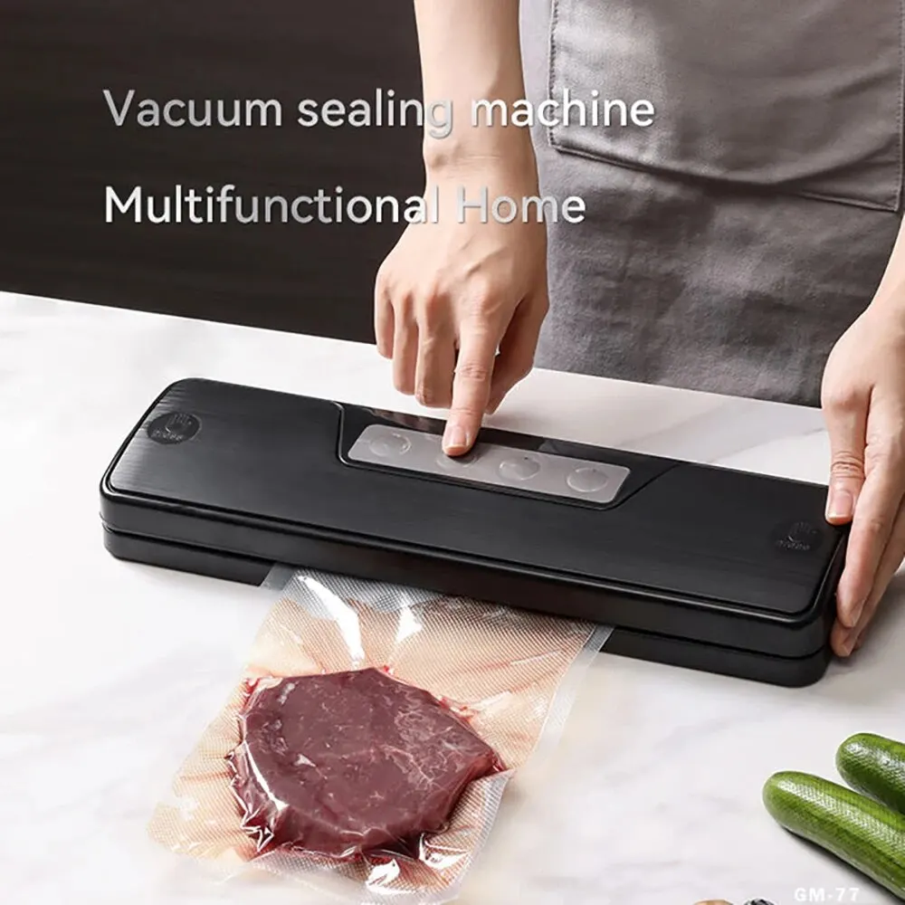 Automatic Mini Vacuum Food Sealers Household Vacuum Preservation Machine Electric Vacuum Sealer Kitchen Appliance