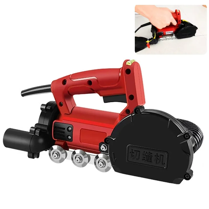 

Высокомощный электрический долбежный станок для плитки, резак для швов для резки швов, инструмент для очистки, инструмент для ремонта