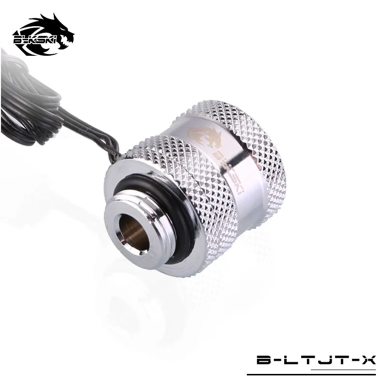 Bykski Water Cooling 14mm Rigid Hard Tube Build-in RBW Led Connector Fitting  B-LTJT-X