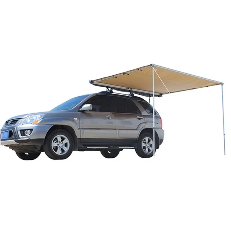 High Quality Auto-retractable 4x4 SUV Roof Side Car Awning Tent Adventure Expedition