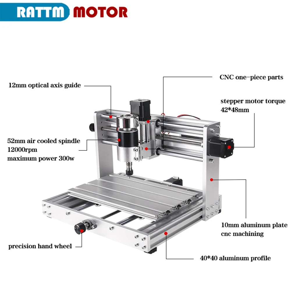 Imagem -03 - Máquina de Gravação a Laser com Controlador Faça Você Mesmo 3018 Max Grbl Control Eixos Cnc Pcb Fresagem 3w 5w 10w 15w 20w