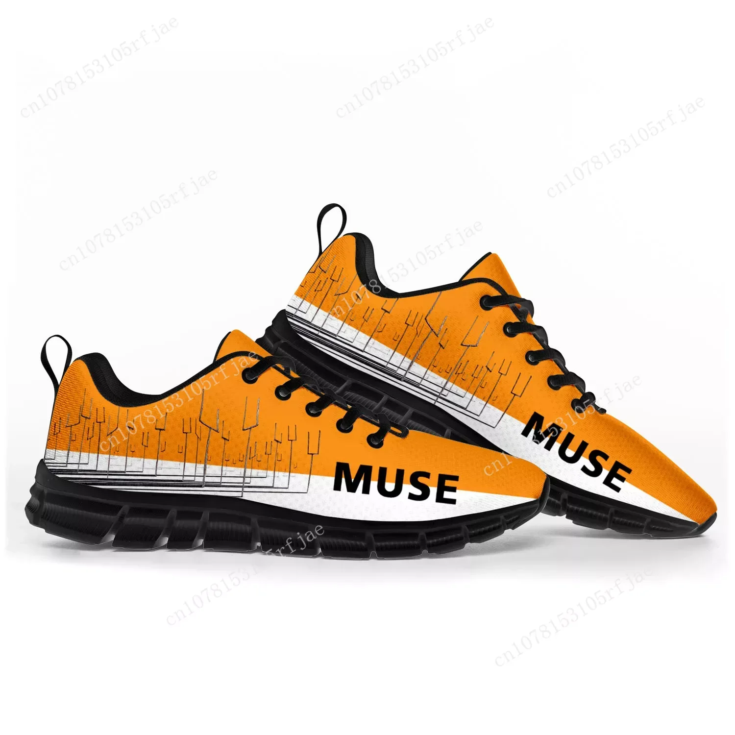 

Кроссовки Muse в английском стиле, спортивная обувь рок-группы для мужчин, женщин, подростков, детей, повседневные, под заказ, черные