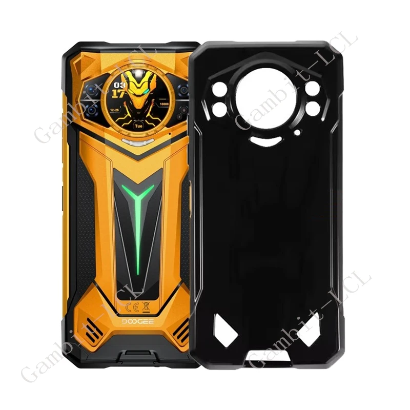 Anti-Falling Case For Doogee S200 Ultra X Plus 6.72" S200Ultra S200X Soft TPU Original Shockproof Back Cover ON Doogee S200 Plus