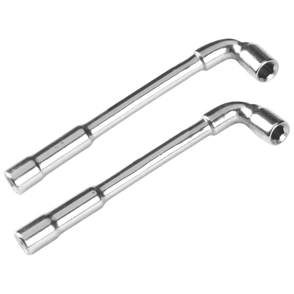 

2pcs Wrenches 3D Printer Nozzle Wrench L-Shaped Wrench Tool 3D Printer Accessories (6mm, 7mm) 7mm hex socket wrench