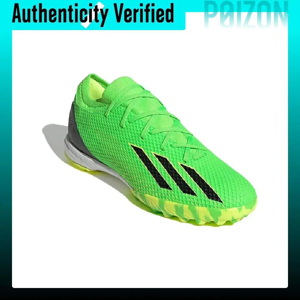 Adidas X Speedportal TF Turf Fabric Soccer Shoes Unisex Neon Green GW8484 - view 4