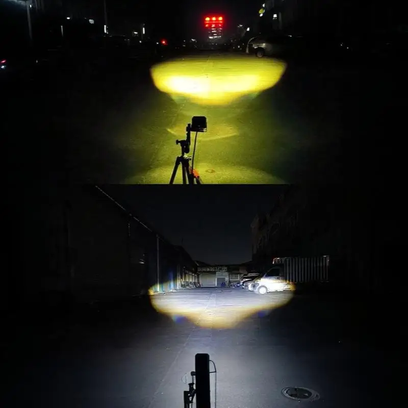 Bright LED Driving Lights IP67 Waterproof Aluminum Housing Long Range Spot Light for Off Road Motorcycle ATV Night Fishing