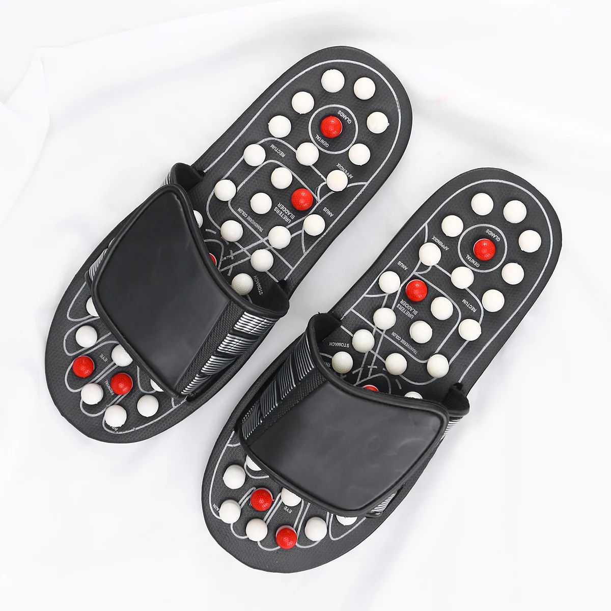 Foot Health Massage Shoes House Slippers Rotating Tai Chi Gossip Magnetic Disposable