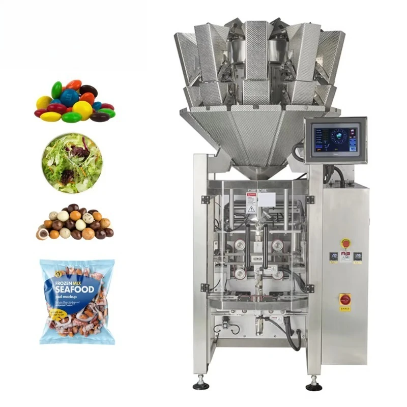 Customized Automatic Doy Pack Machine Fried Peanut Chestnut Walnut Nut Commercial Packaging Machine Efficient