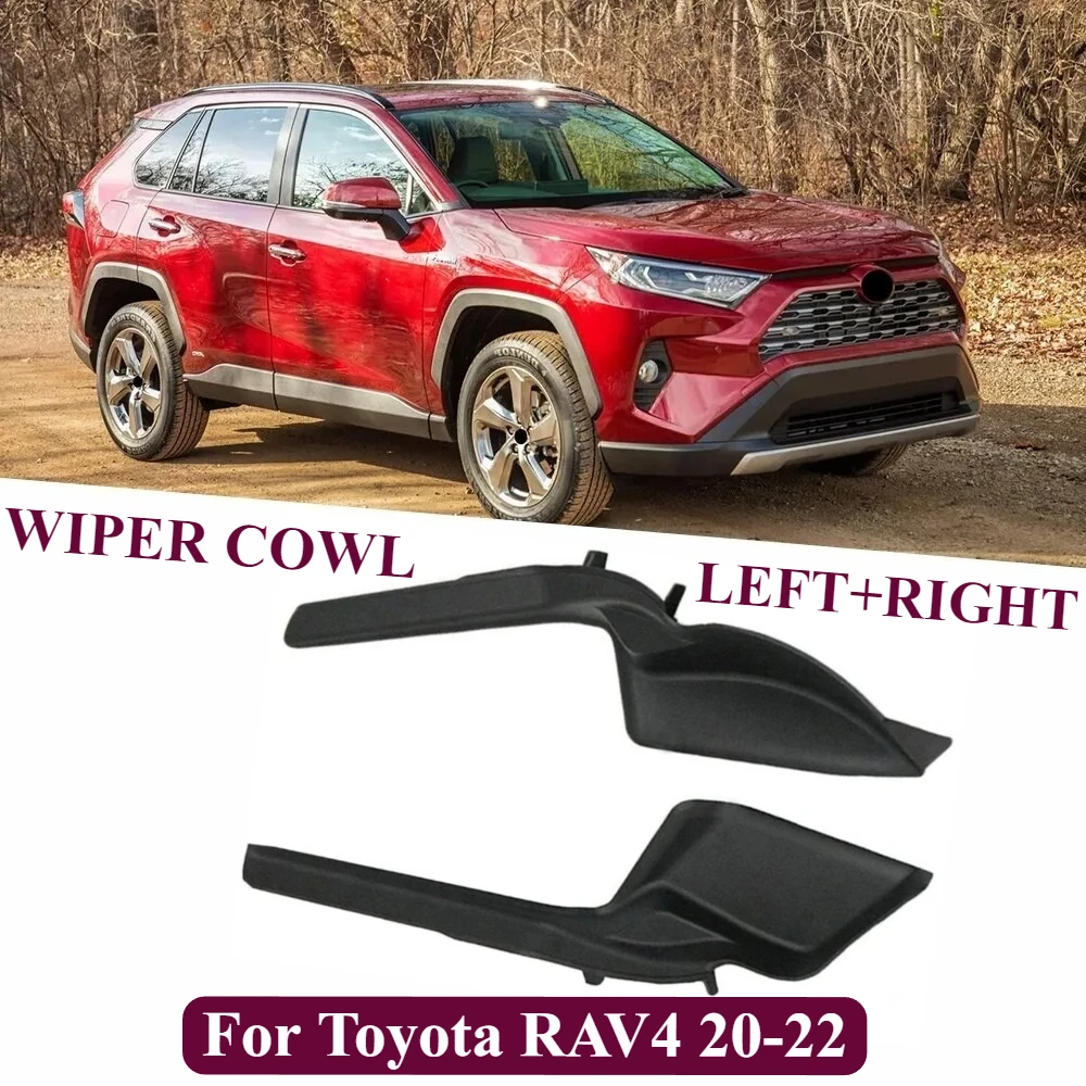 

Пара передних стеклоочистителей, боковая накладка на капот для Toyota RAV4 20-22 53866-0R070 53867-0R070
