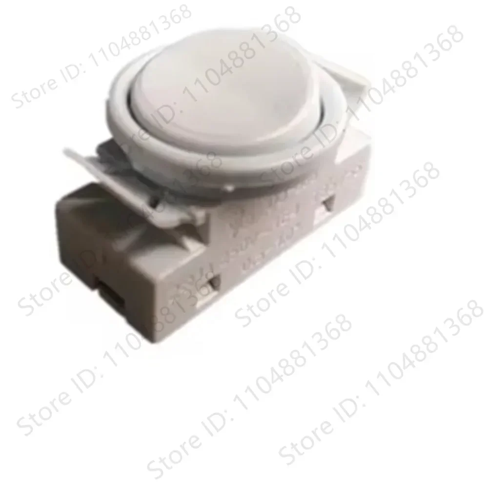 10pcs Oj-336 Panel Button Switch 301 Button Nail Switch White Fireproof Flame Retardant Rocker