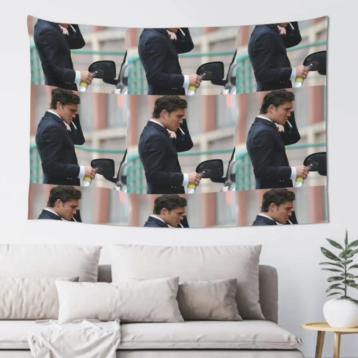 

Ed Westwick Tapestry Aesthetic Room Decors Decoration Aesthetic Tapestry