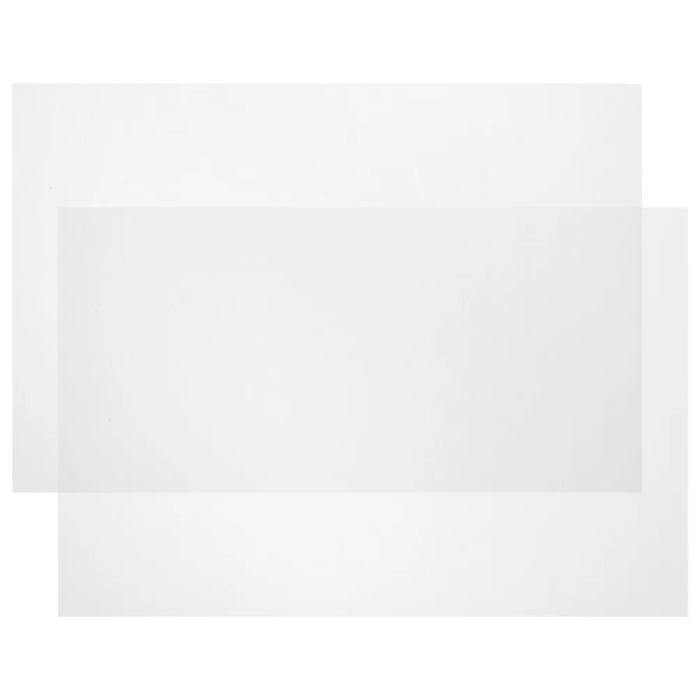 2Pcs Magic Invisibility Shield Lenticular Sheet Transparent Ripple Lens Card Illusion Sheet Blanks Professional Magician Props