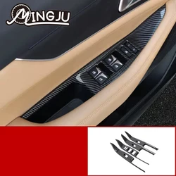 For Chang An Unik Uni k 2021 2022 2023 2024 Car Carbon fiber Color Interior Decoration Cover Stickers ABS Accessories