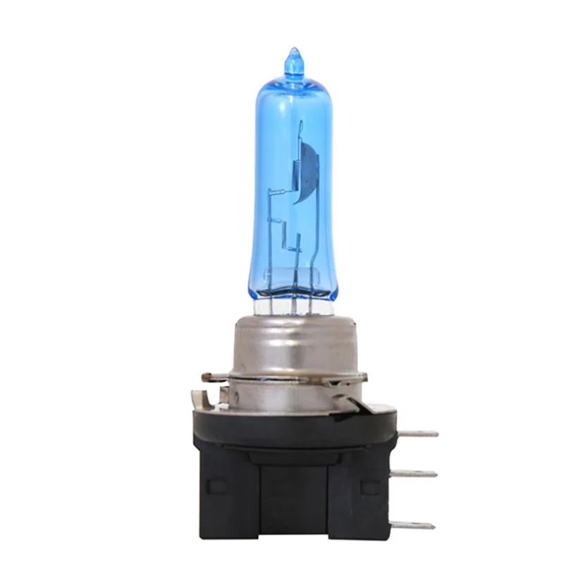 Automobile Light Bulb H15 12V 55V 100W Halogen Bulb High Bright Ultra-White Light Long-Life Automobile Headlamp