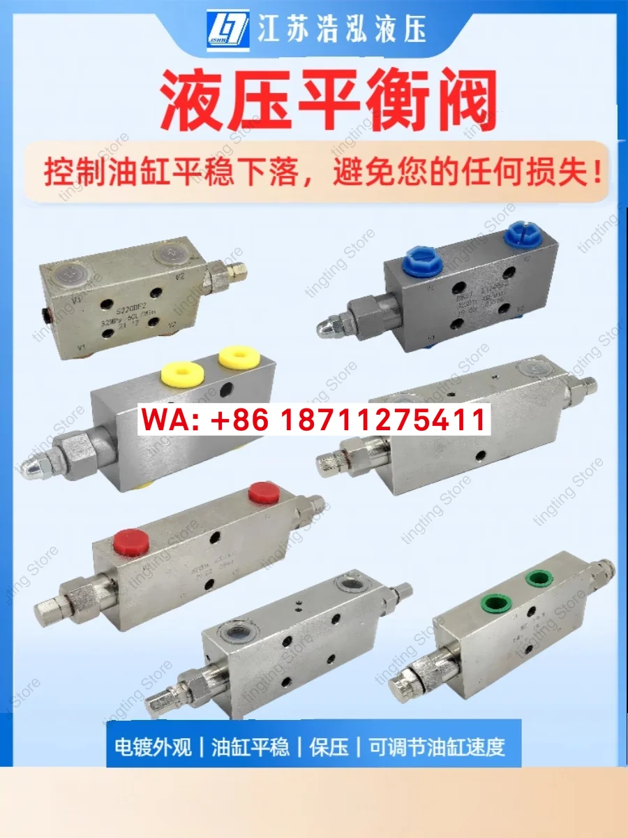 

Hydraulic bidirectional balance valve 25160 25220 25330 AF BF engineering crane hydraulic lock cylinder check valve