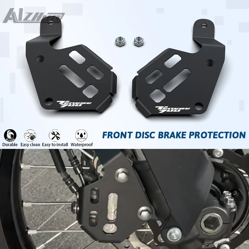 

2023 2024 Motorcycles For YAMAHA TENERE 700 TENERE700 World Raid 2019 2020 2021 2022 Front Brake Caliper Guards Cover Protector