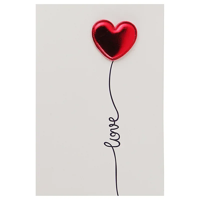 Cards Valentines Day Gift Love Postcard Wedding Invitation Greeting Cards Anniversary for Romantic Valentines Day Gift Card image 5