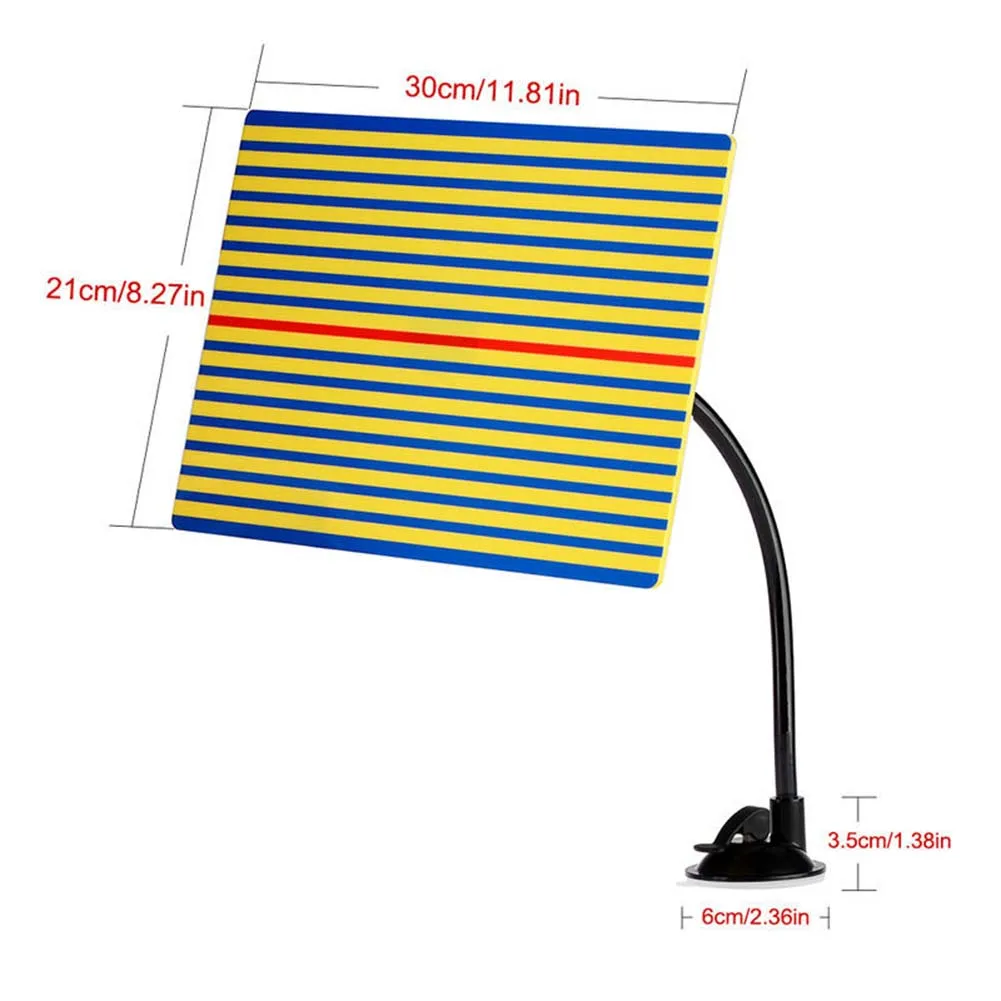 Paintless Dent Repair Tool, Refletor amarelo e azul, Line Board, USB Reflection Tools for Car Body Dent Remover