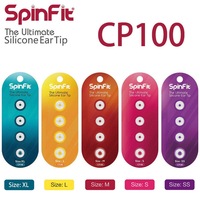 SpinFit CP100 In-ear Patented Silicone Earphones Eartip Replacement Earbuds for IEW Earpieces for Sennheiser Sony Earphone