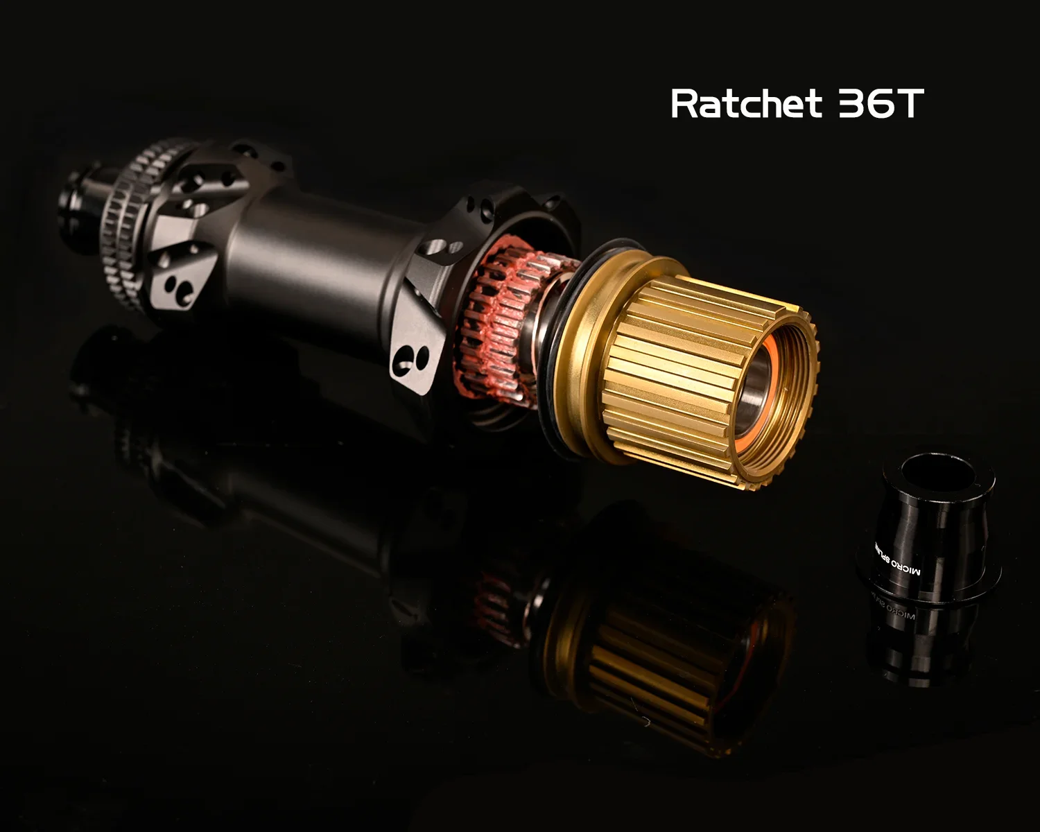 GOLDIX M240 36T Ratsche Ultraleichte Fahrradnabe 24/28 Löcher Straight Pull Speichen HG/XD/MS Freilauf Körper Mountainbike Fahrradnabe – Detail 9