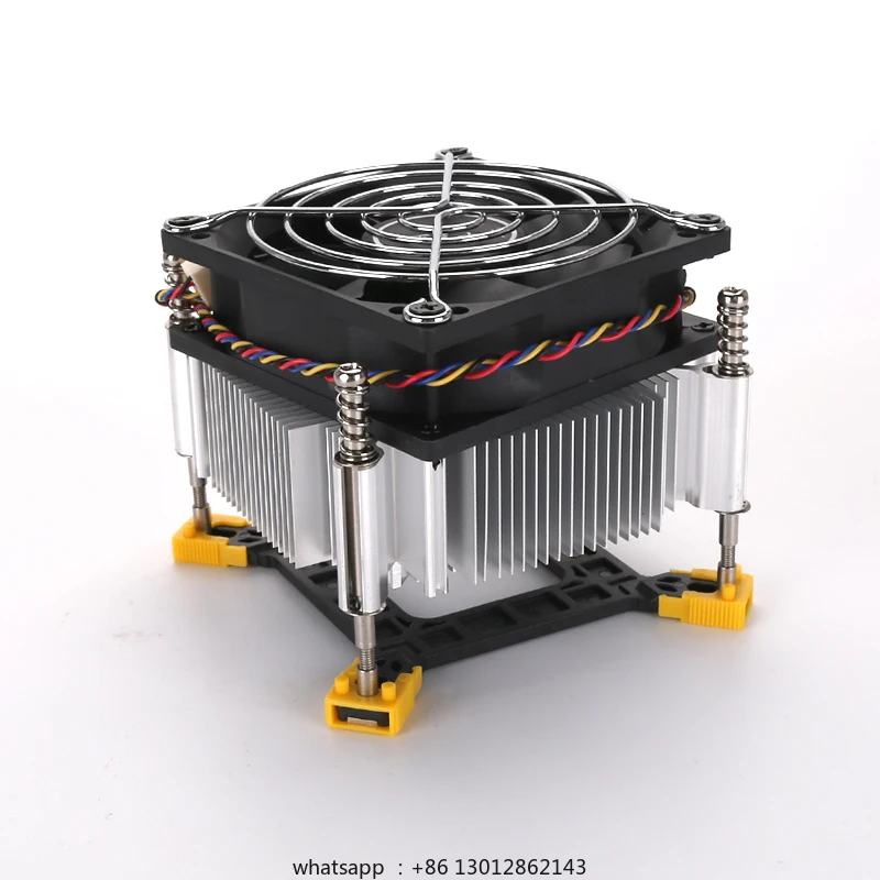 

Радиатор процессора 1366/2011/2066 сервер X58 бесшумный медный сердечник X79 двухканальный X99