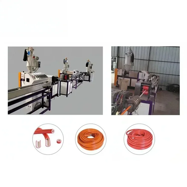 PVC Plastic Flexible Tube Extruder Fast Production Speed Soft PVC Water PIPE Making Machine Plastic Extruder