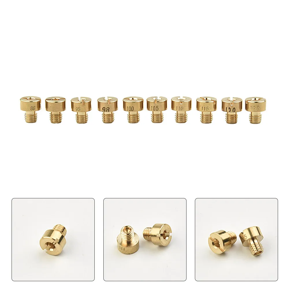 For Mikuni Carburetor VM22 VM24 VM26 125cc 150cc 200cc 250cc Replacement Accessories Pack Set Main Jets Kit 10pcs