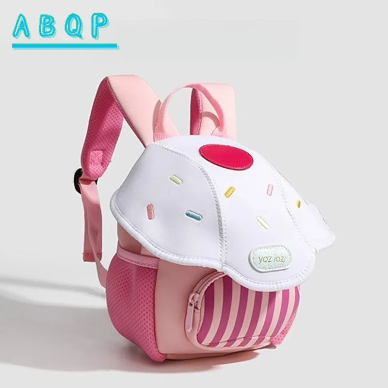 Cute Cartoon Mushroom Backpack Casual Plush Backpacks Mini Creative Design Travel Outdoor Daily Use for Student