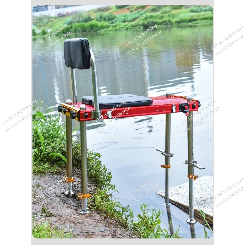 Big Diaotai Ultra-light Folding Multifunctional Retractable Portable Aluminum Alloy Thickened Small Diaotai Platform Chair