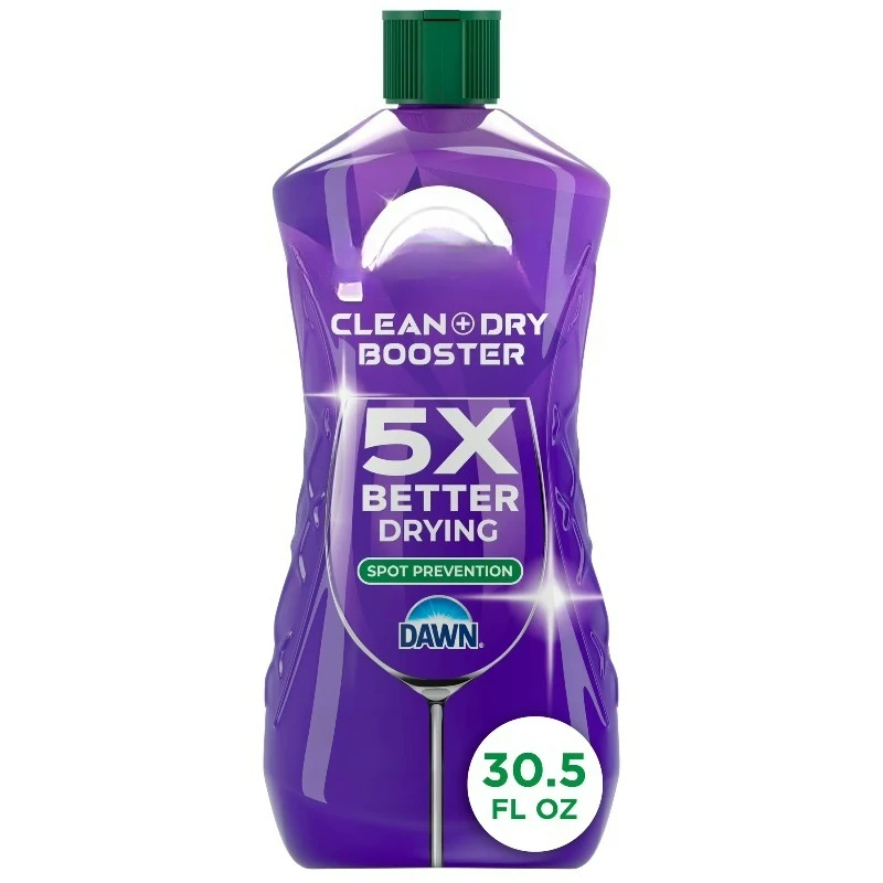 Rinse Aid Clean & Dry Booster, 30.5oz