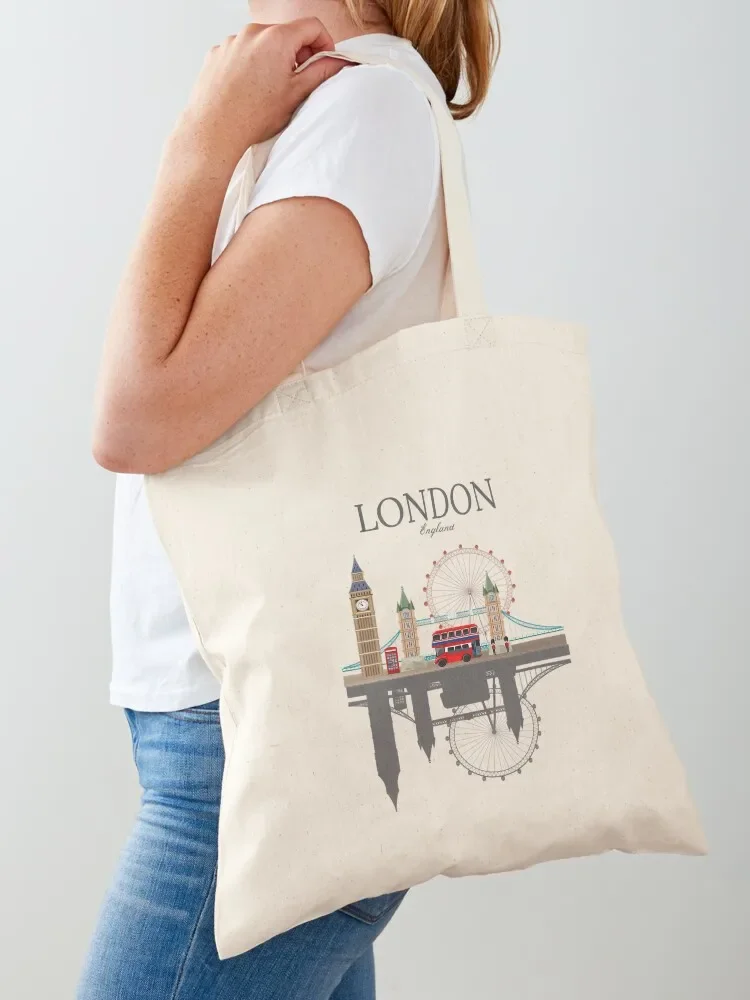 London Souvenir City Vintage British UK Tote Bag bags woman 2025 great bag large size bags Women's tote bag