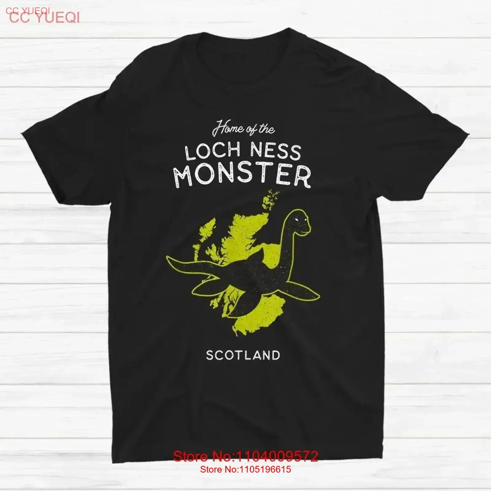 Home Of The Loch Ness Monster Scotland Uk Cryptid T shirt Size S 5XL vintage Washed homme streetwear Stretched fashion graphic