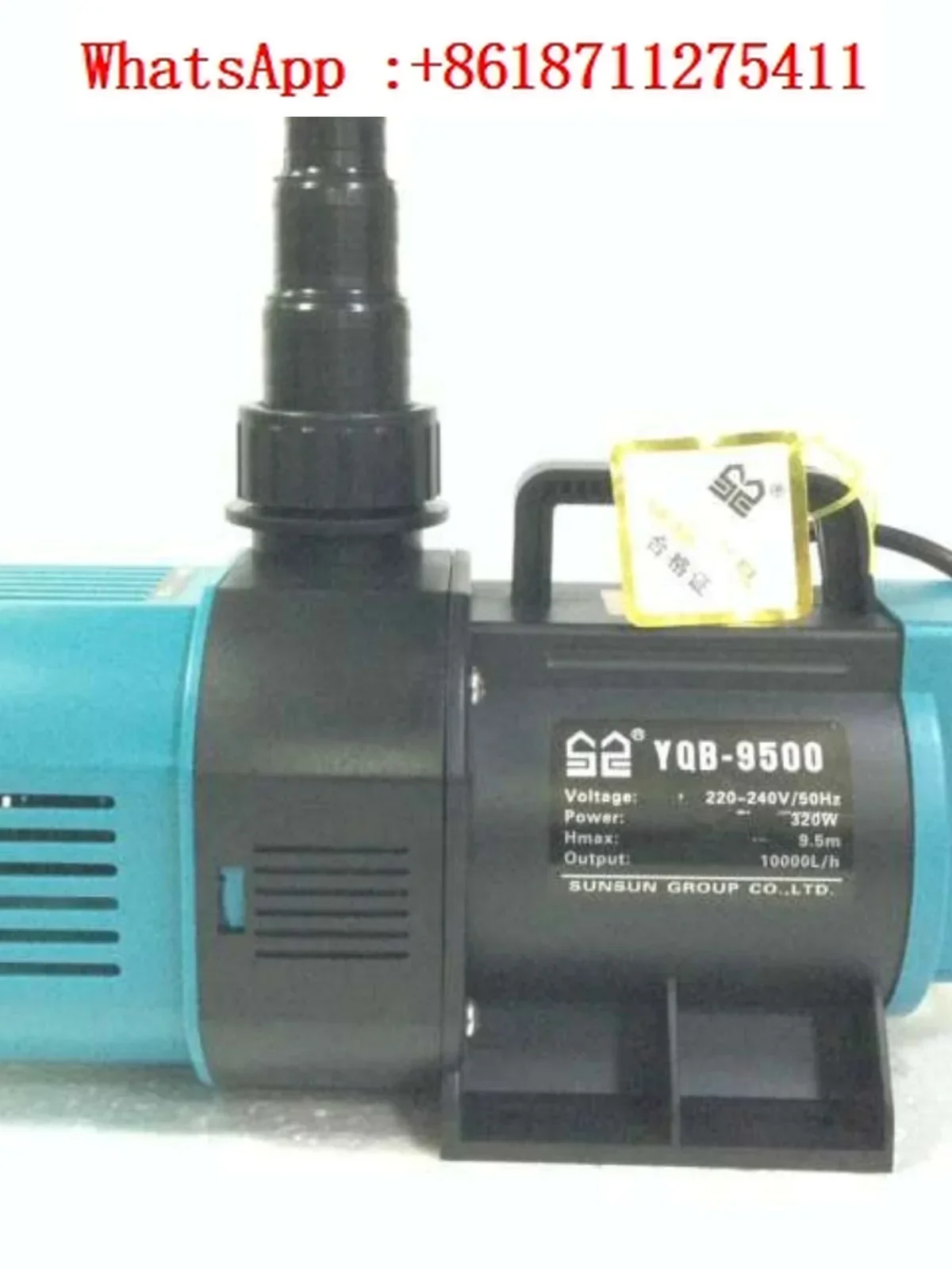 Seafood fish pond submersible pump YQB-9500 8500 7500 6500 5000 water circulation pumping pump