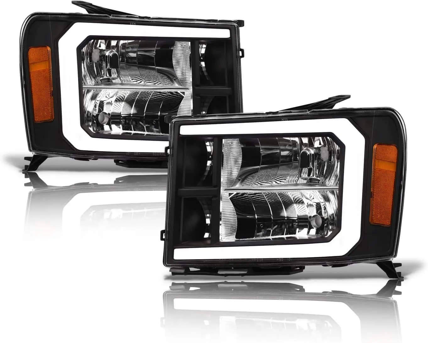 

Фара в сборе подходит для GMC Sierra 1500 2007-2013, для GMC Sierra 2500 HD 2007-2014, для головки GMC Sierra 3500 HD